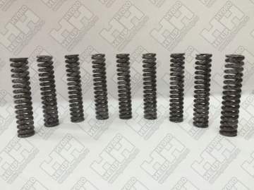 Комплект пружинок (9шт.) для гусеничный экскаватор DAEWOO-DOOSAN S140LC-V (113454)